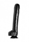 The Black Destroyer Huge 16.5 Inch Dildo