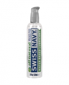 Swiss Navy All Natural Lube - 2 oz