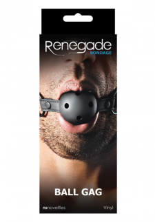 Renegade Bondage Ball Gag - Black