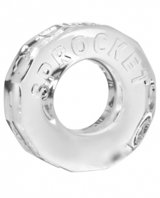 Oxballs Atomic Jock Sprocket Cock Ring - Clear
