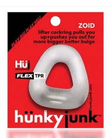 Hunky Junk Zoid Lifter Cockring - Clear Ice