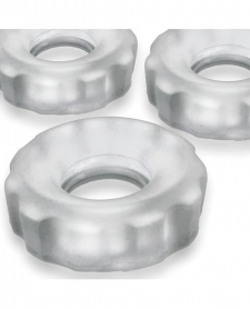 Hunky Junk 3 Pack C Ring - White Ice
