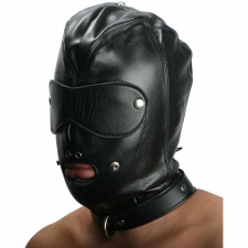 Strict Leather Premium Locking Slave Hood - Small