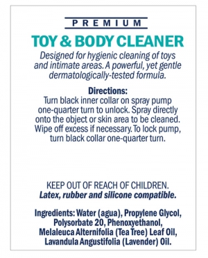 Swiss Navy Toy & Body Cleaner - 6 oz