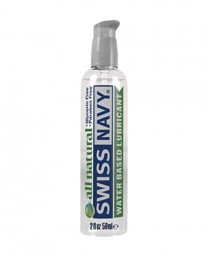 Swiss Navy All Natural Lube - 2 oz