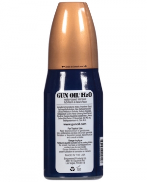 Gun Oil H2O Water Based Lube - 8 oz