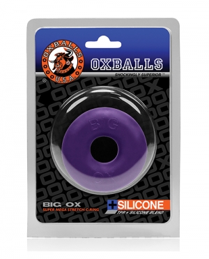 Oxballs Big Ox Cock Ring - Eggplant