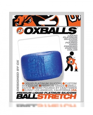 Oxballs Silicone Balls-T Ball Stretcher - Blue