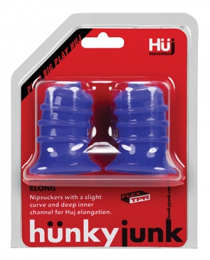 Hunky Junk Elong Nipsuckers - Cobalt