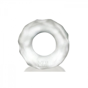 Hunky Junk Fractal Cockring - Clear Ice